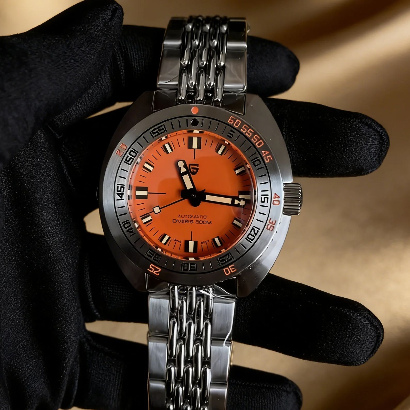 Diver Watch 300M - Мужские механические часы Pagani Design 2026,