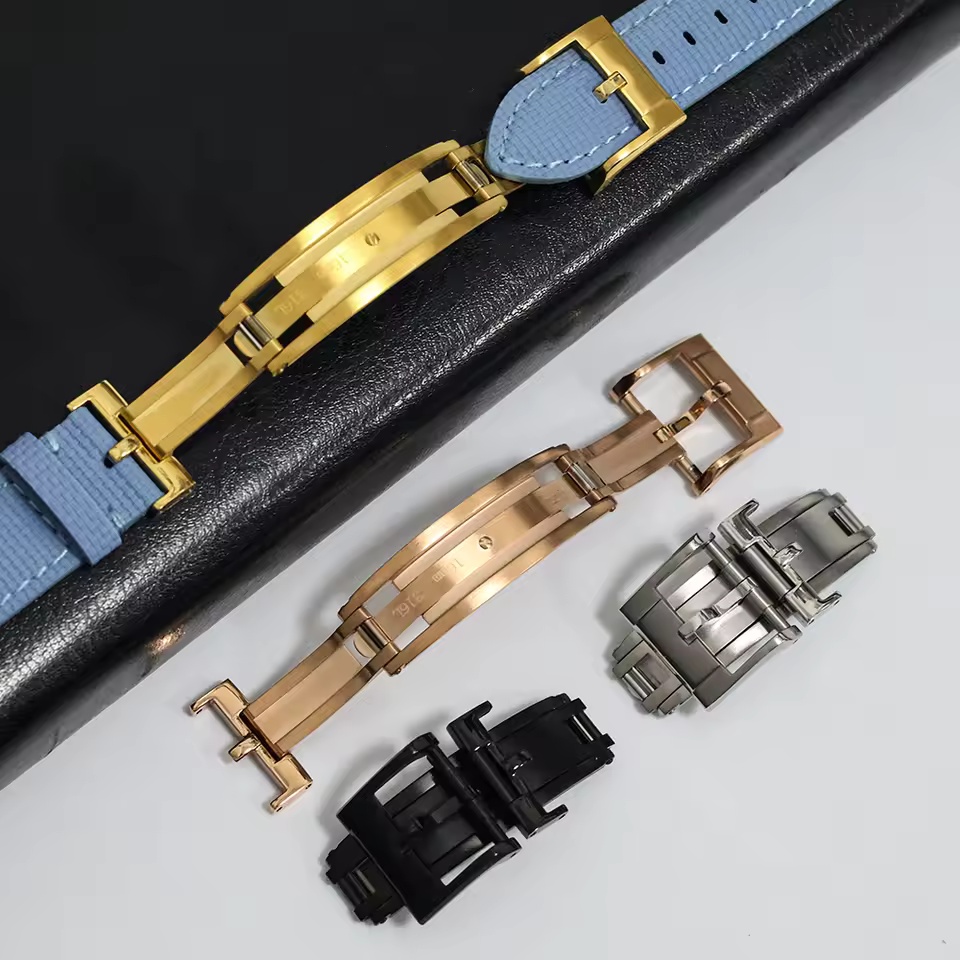 Luxury Watch Grade - Премиальная пружинная застежка-деплайнер для Delug 16