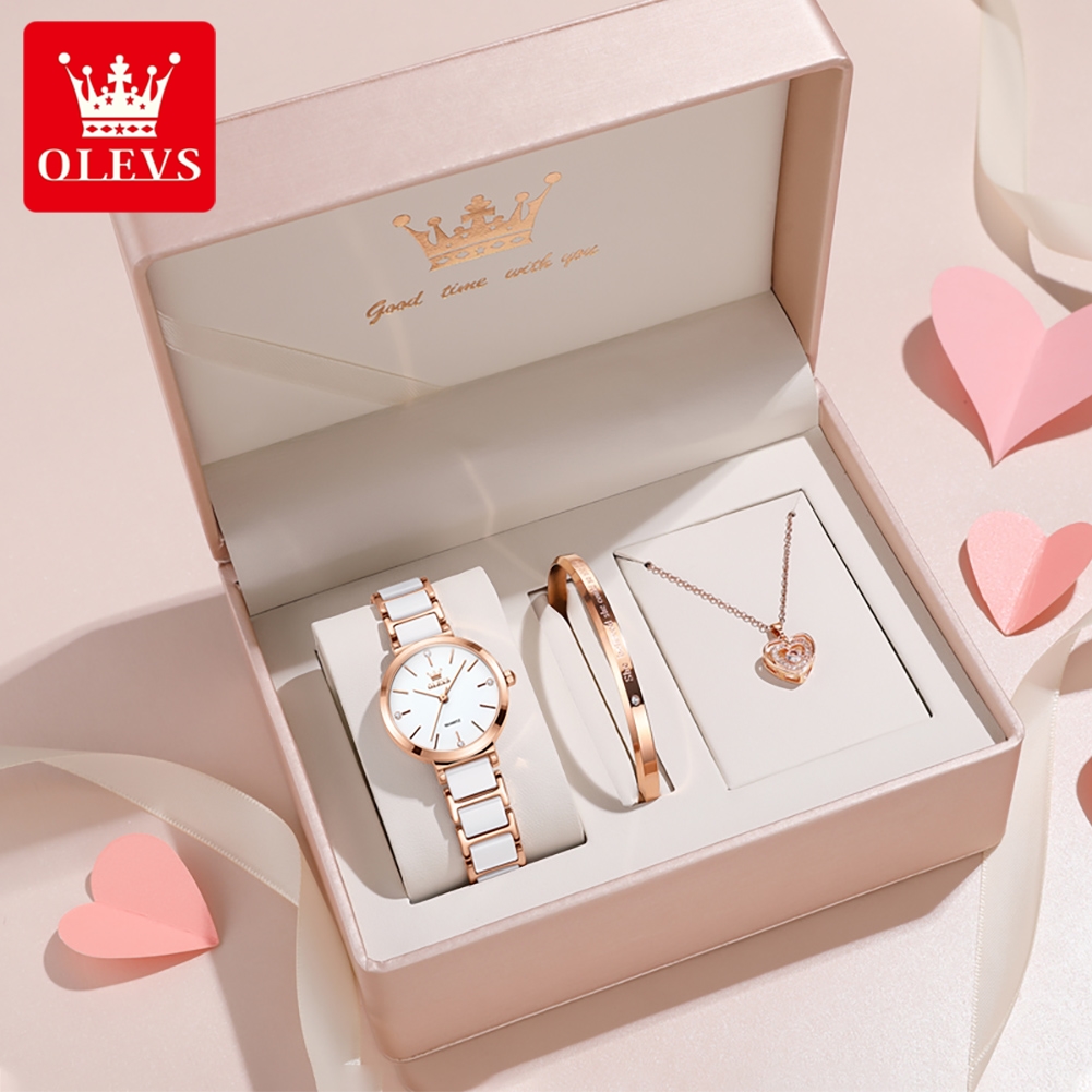 Ladies Luxury Watch - OLEVS женские часы 5877, роскошные элегантные