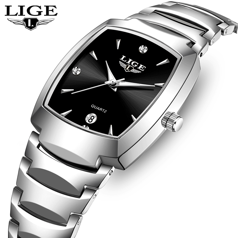 Ladies Luxury Watch - LIGE часы женские деловые роскошные женские