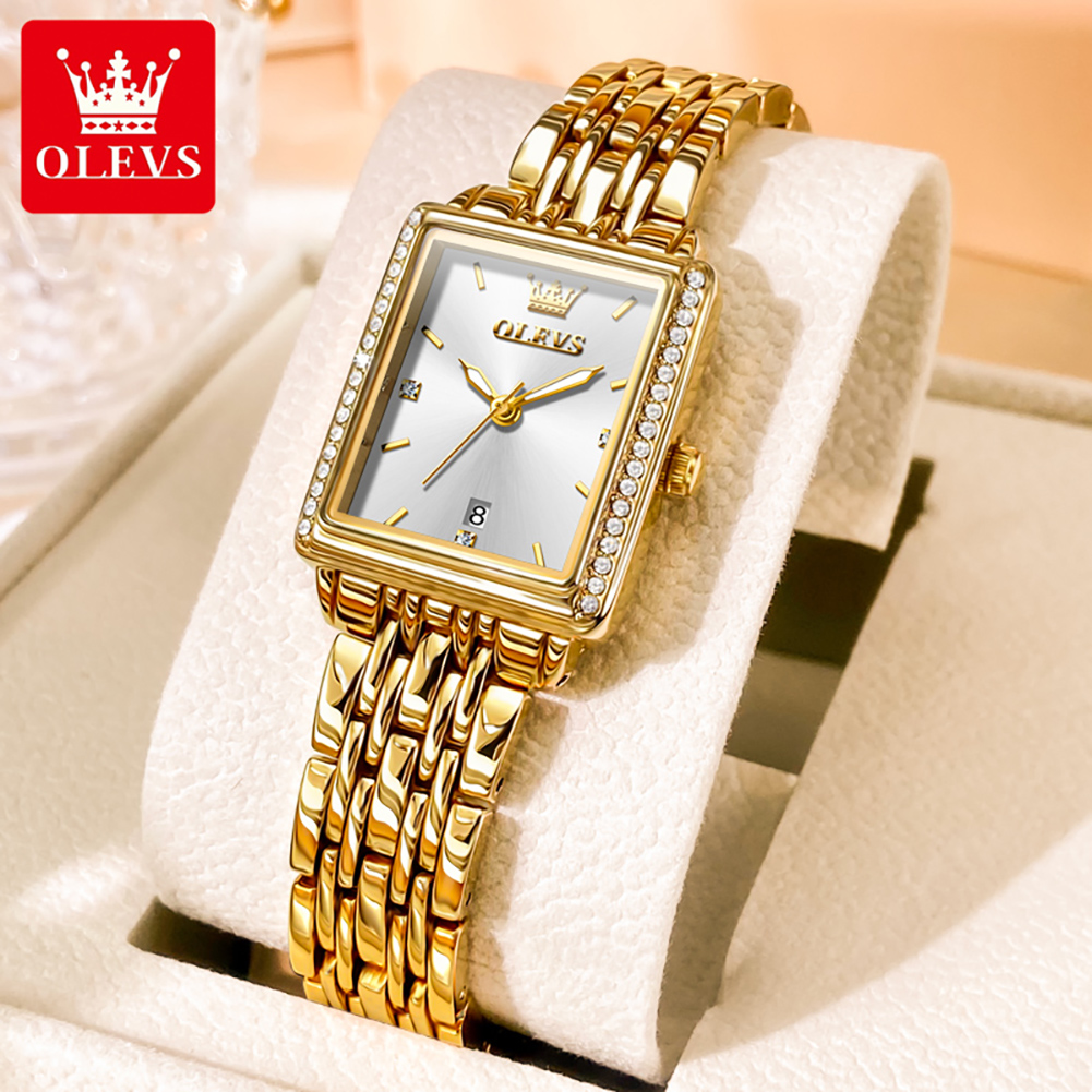 Ladies Luxury Watch - OLEVS 9995 Женские часы с датой,