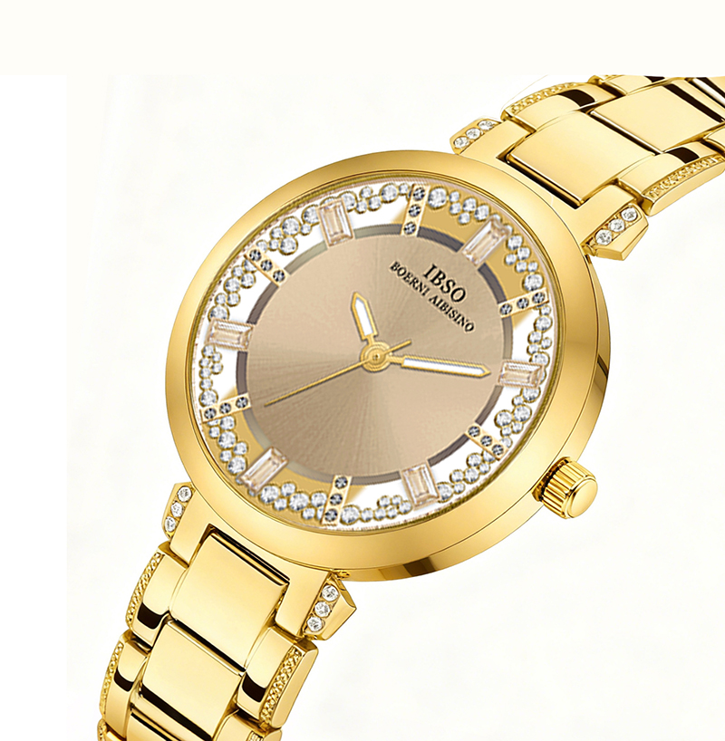 Luxury Watch Green Dial - Роскошные брендовые женские часы с золотым