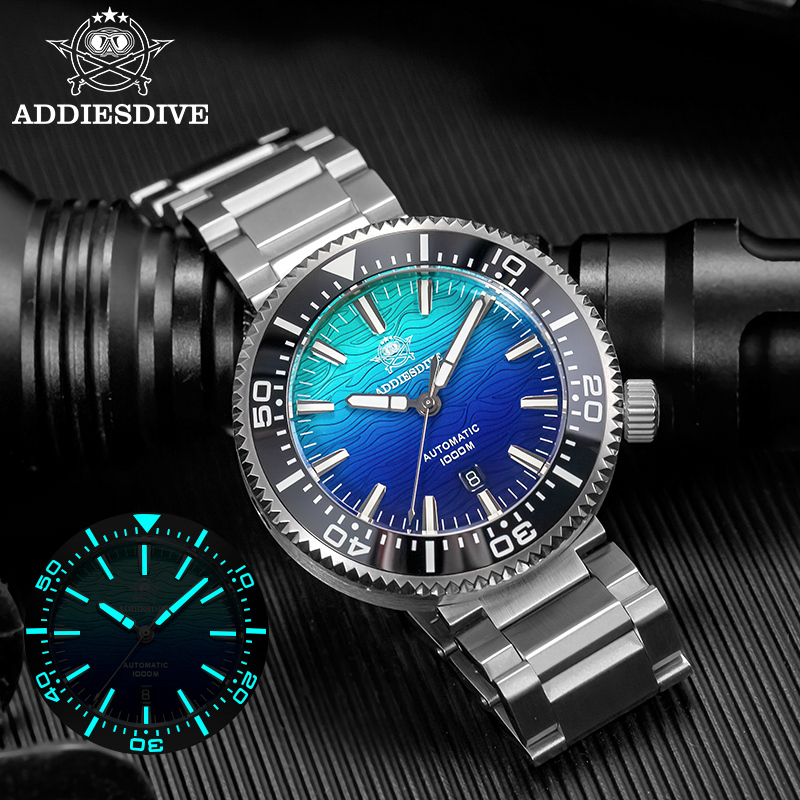 Luxury Watch Makes - Мужские часы ADDIESDIVE AD2526, 100 бар,