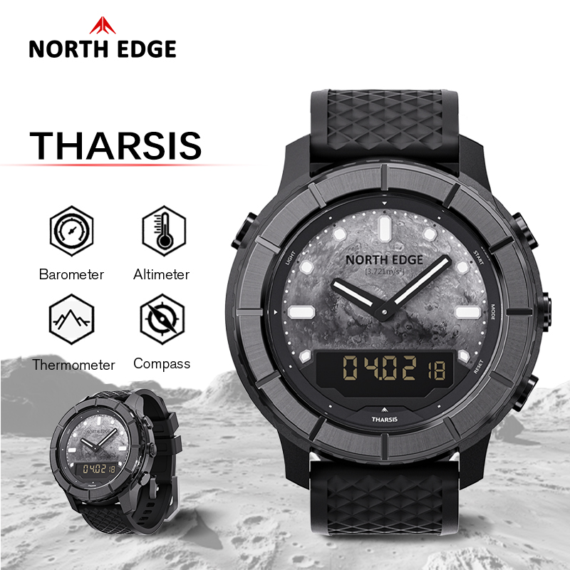 Diver Watch 300M - Мужские цифровые часы NORTH EDGE THARSIS