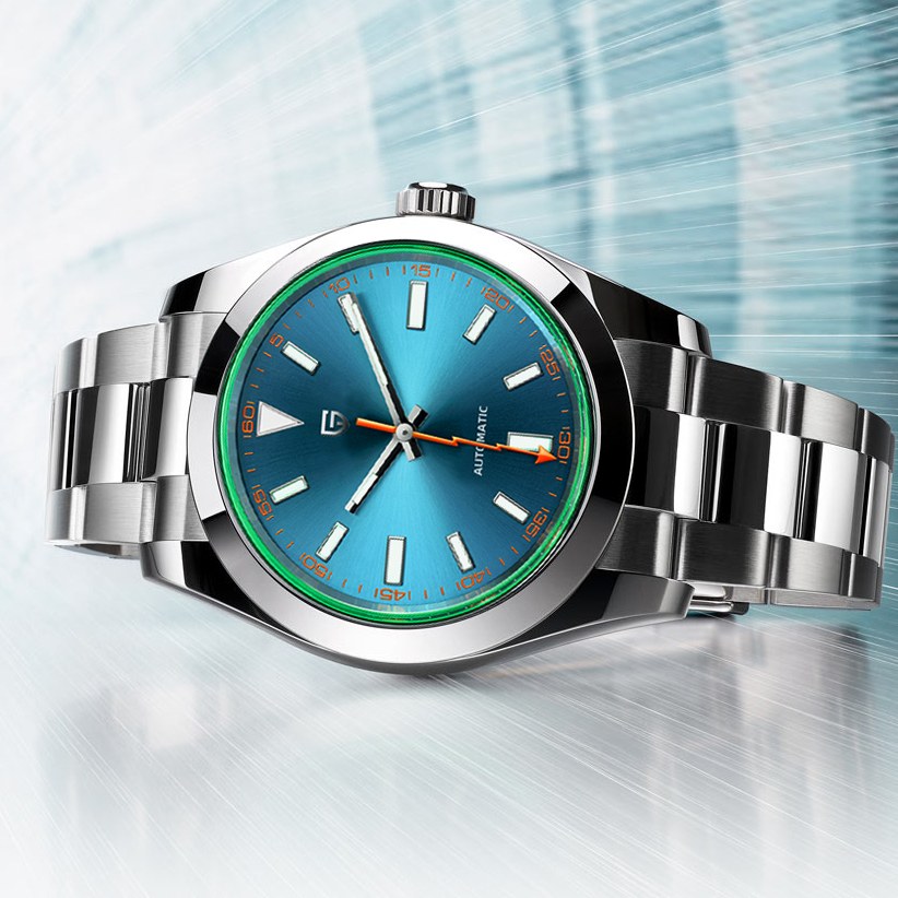 Luxury Watch Green Dial - Мужские механические часы PAGANI DESIGN с