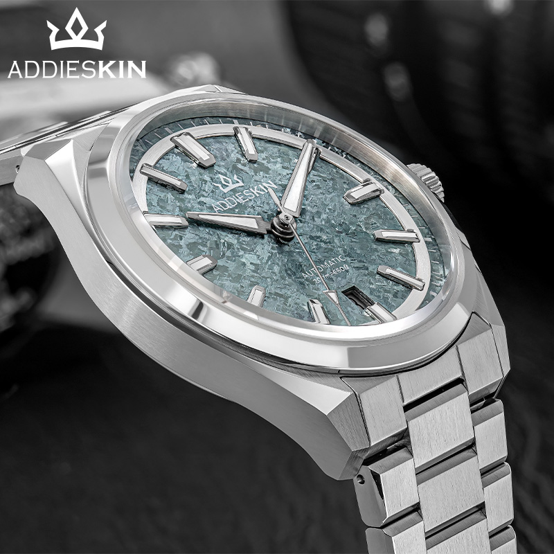 AddiesKin K006 Титановые часы  – обзор и цена Luxury Watch Green Dial