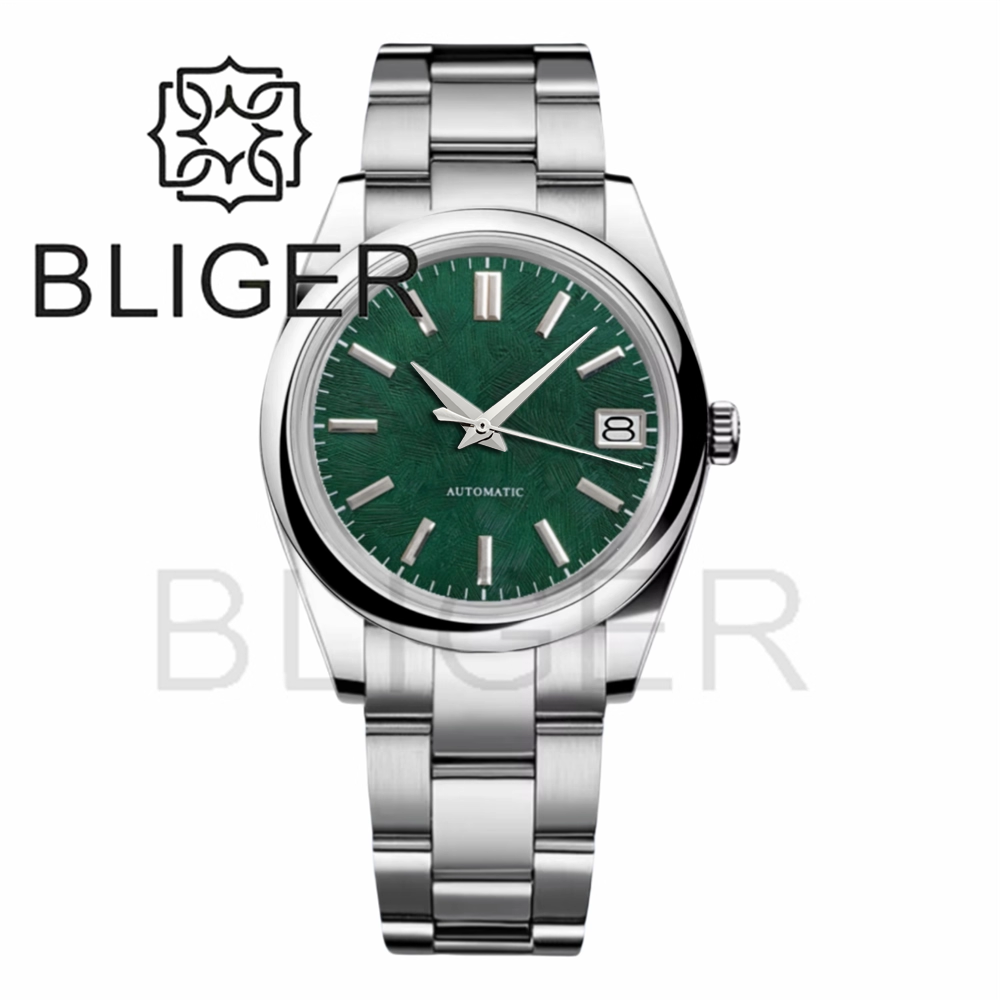 BLIGER 36 мм 39 мм Пользовател – обзор и цена Luxury Watch Green Dial