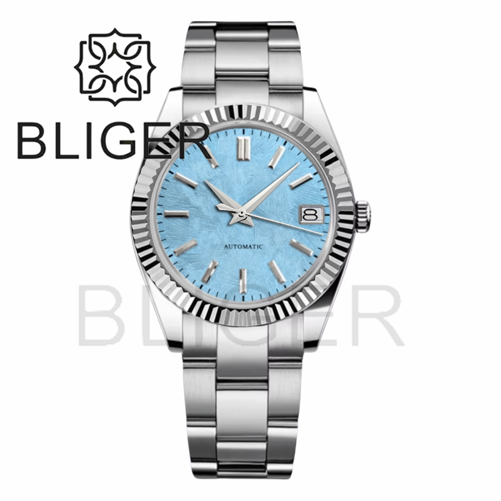 BLIGER 36 мм 39 мм Пользовател – обзор и цена Luxury Watch Green Dial
