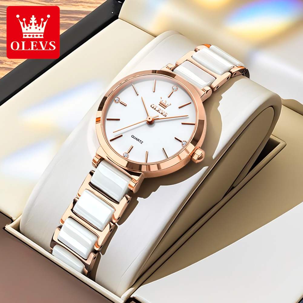 OLEVS женские часы 5877, роско – обзор и цена Ladies Luxury Watch