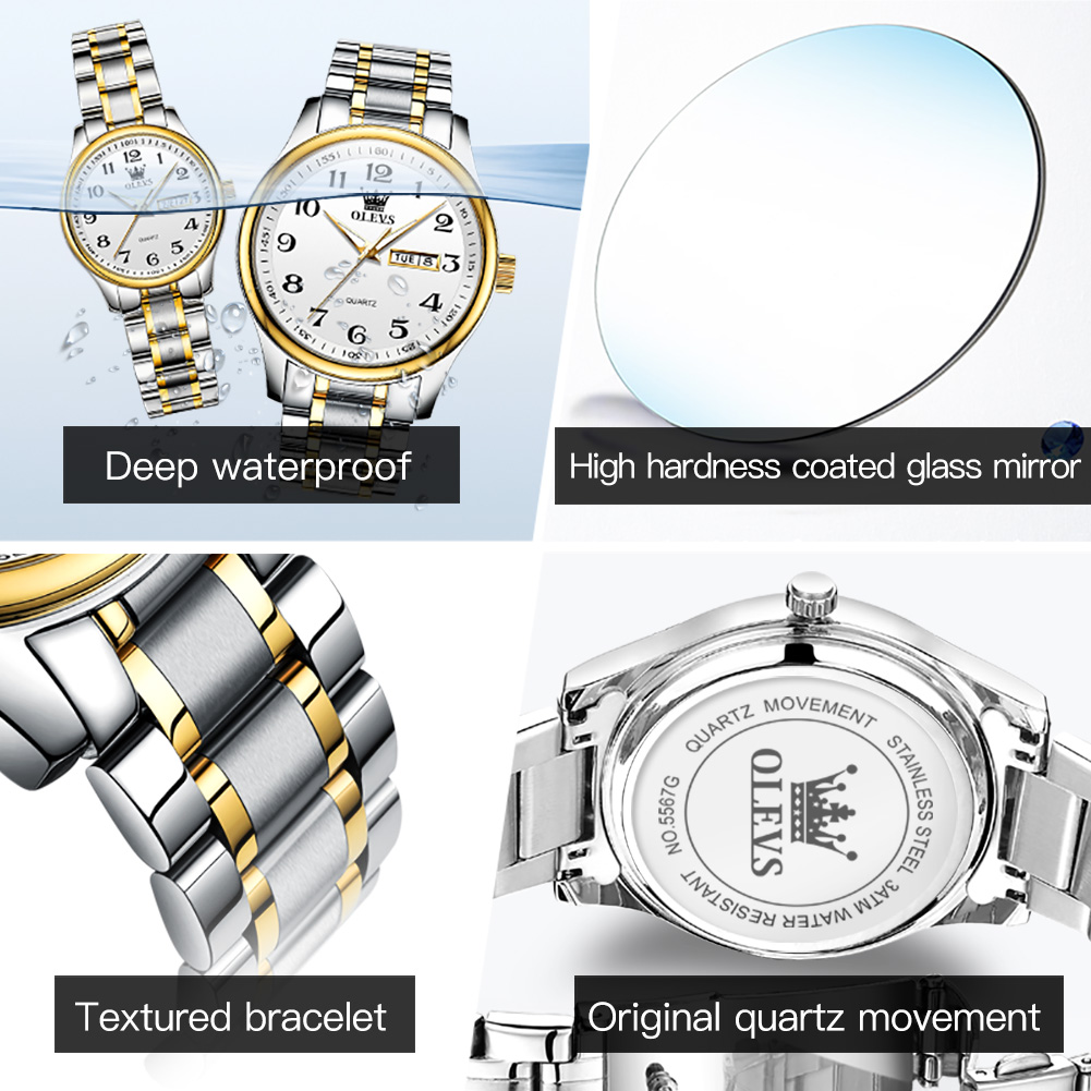 OLEVS новые модные часы для па – обзор и цена Luxury Watch Exchange