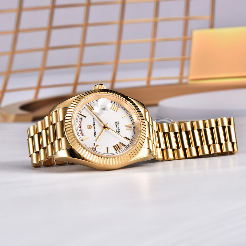 Новые модные автоматические му – обзор и цена Luxury Watch Green Dial