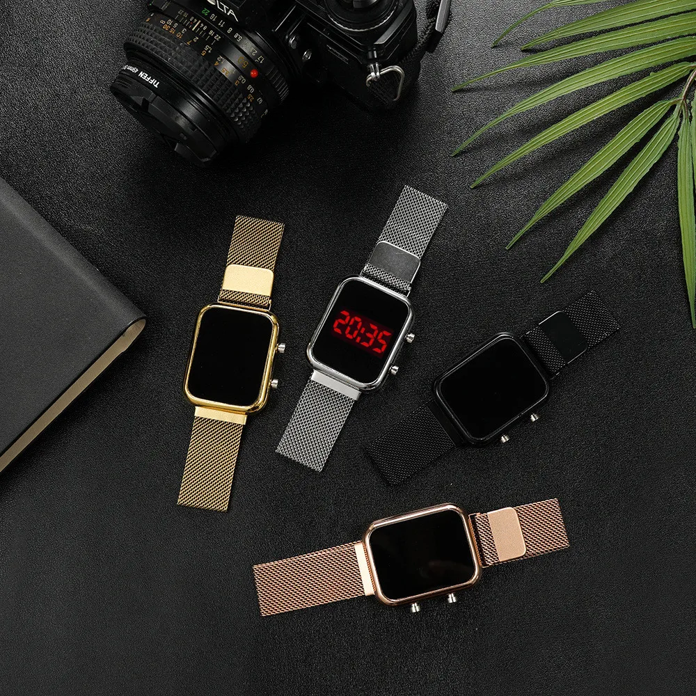 Модные прямоугольные светодиод – обзор и цена Luxury Watch Exchange
