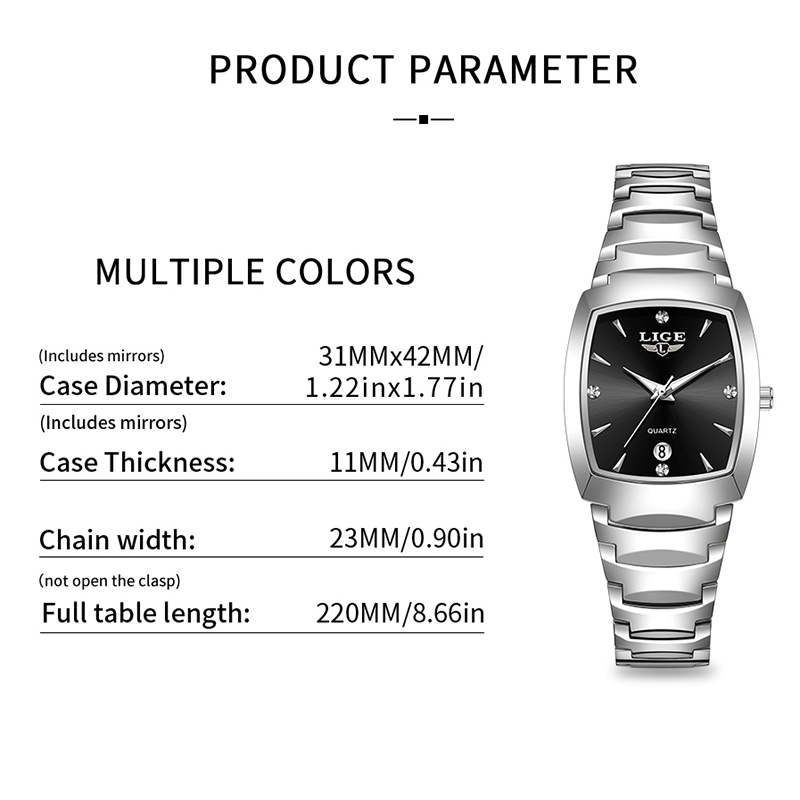 LIGE часы женские деловые роск – обзор и цена Ladies Luxury Watch