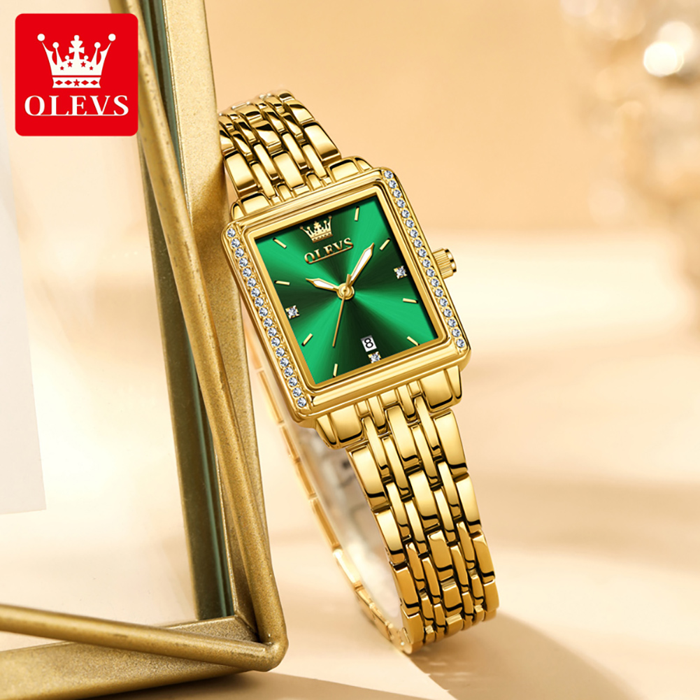 OLEVS 9995 Женские часы с дато – обзор и цена Ladies Luxury Watch