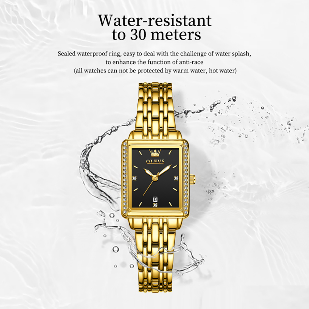 OLEVS 9995 Женские часы с дато – обзор и цена Ladies Luxury Watch
