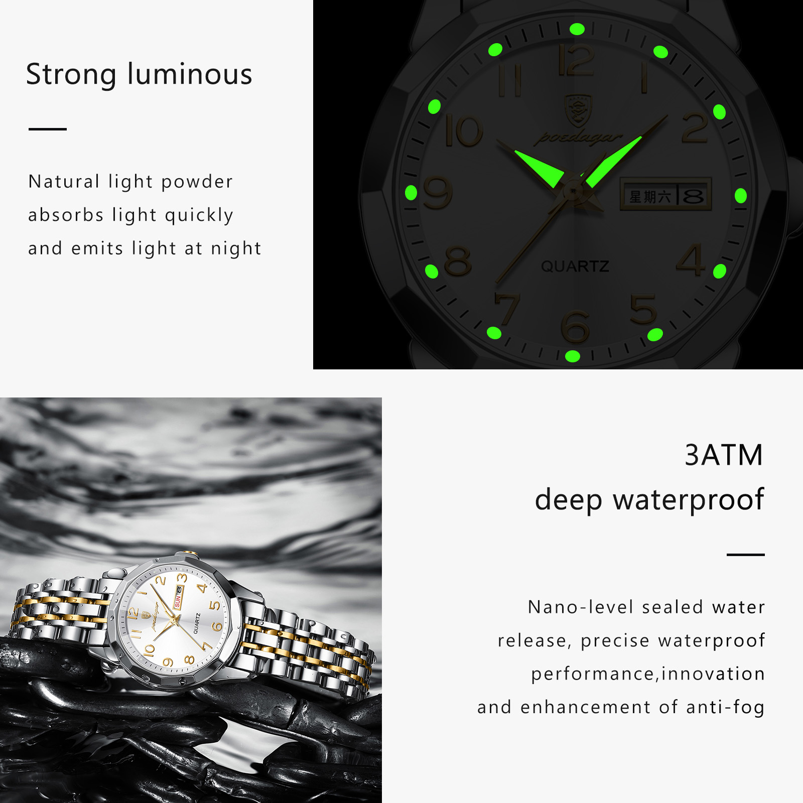 Элегантные женские часы POEDAG – обзор и цена Ladies Luxury Watch