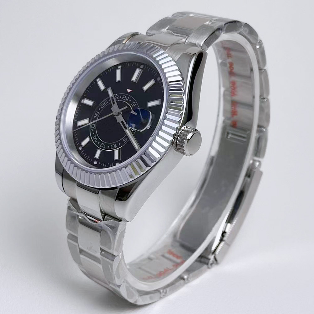 Мужские автоматические часы 39 – обзор и цена Luxury Watch Green Dial