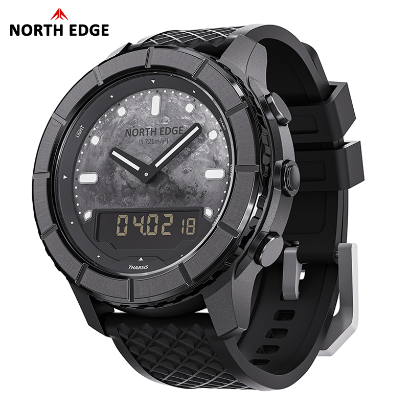 Мужские цифровые часы NORTH ED – обзор и цена Diver Watch 300M