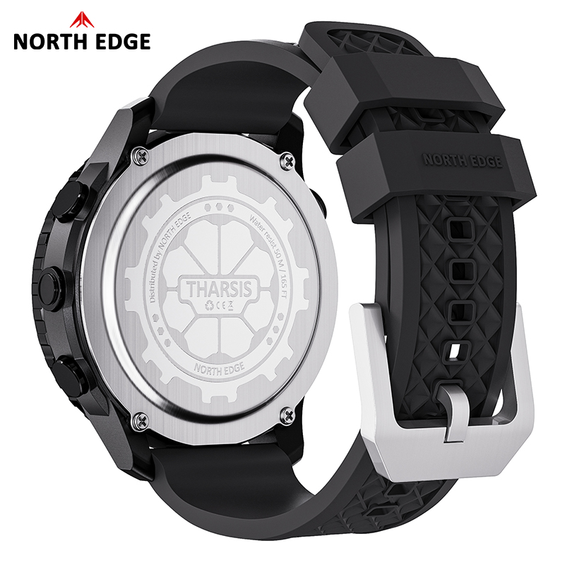 Мужские цифровые часы NORTH ED – обзор и цена Diver Watch 300M