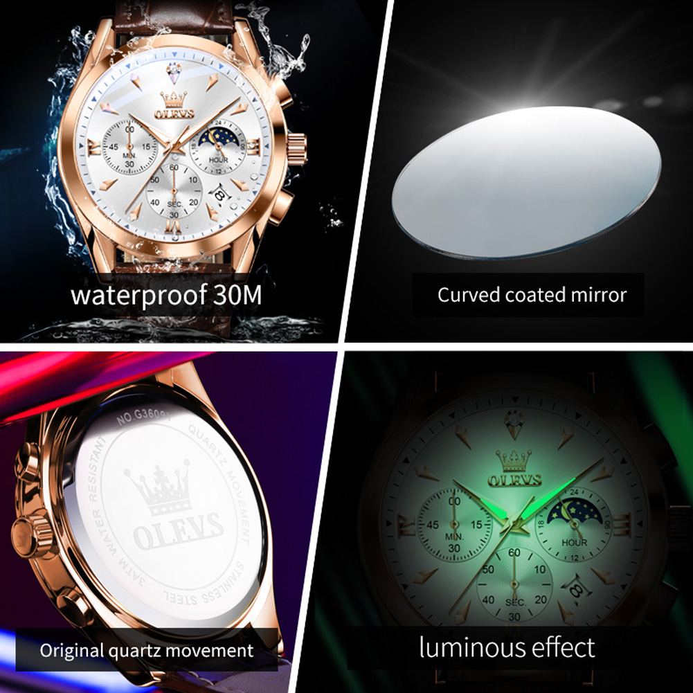 OLEVS Фирменные новые модные к – обзор и цена Luxury Watch Maker