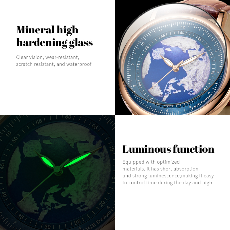Мужские наручные часы LIGE 202 – обзор и цена Luxury Watch Maker
